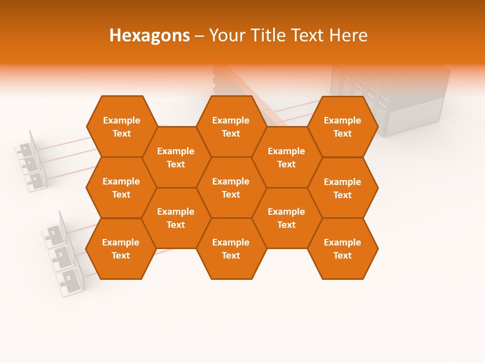 Using Computer Computer Network Computer Equipment PowerPoint Template