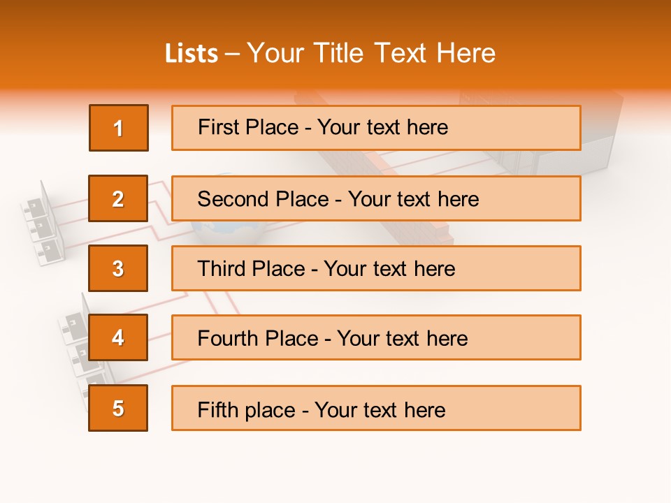 Using Computer Computer Network Computer Equipment PowerPoint Template