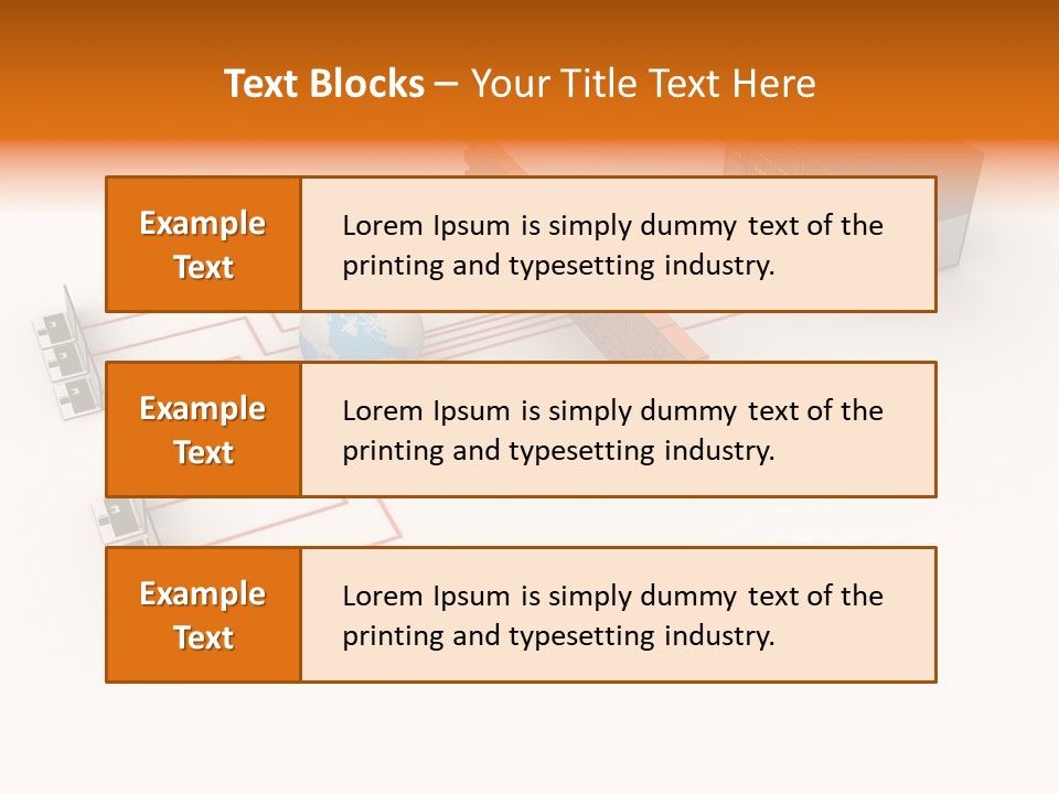 Using Computer Computer Network Computer Equipment PowerPoint Template