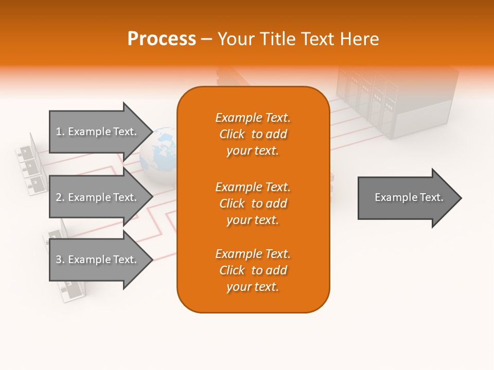 Using Computer Computer Network Computer Equipment PowerPoint Template