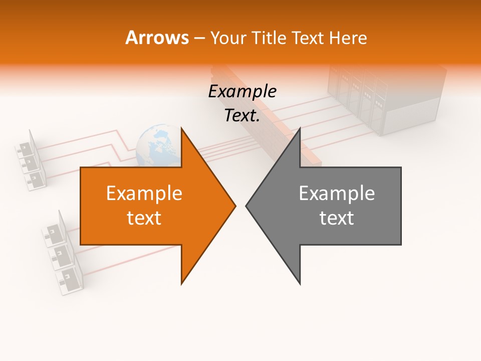 Using Computer Computer Network Computer Equipment PowerPoint Template