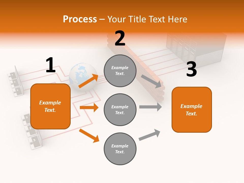 Using Computer Computer Network Computer Equipment PowerPoint Template