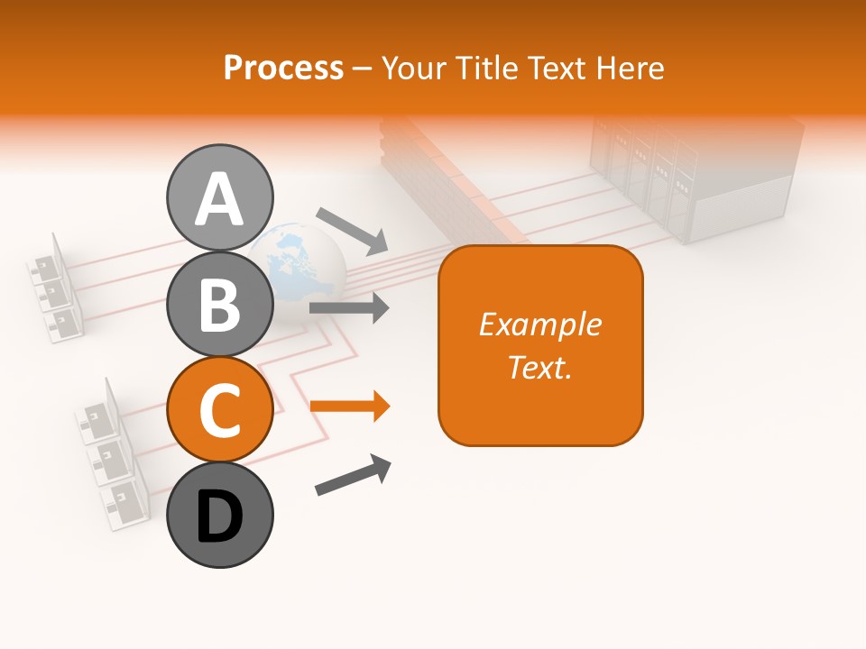 Using Computer Computer Network Computer Equipment PowerPoint Template