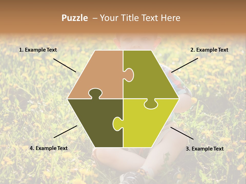 Healthy Fun Face PowerPoint Template