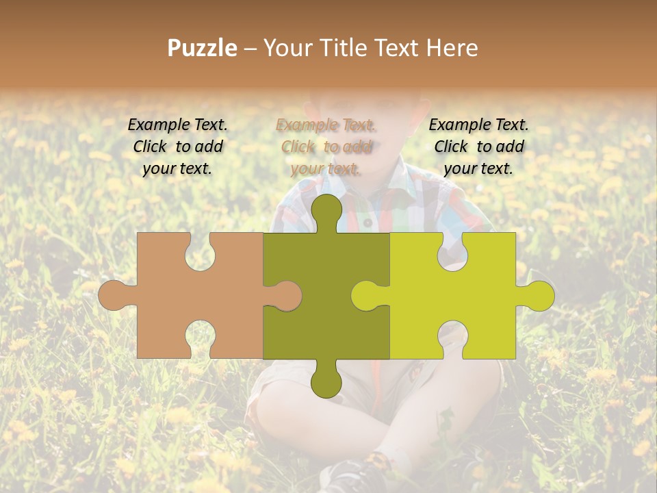 Healthy Fun Face PowerPoint Template