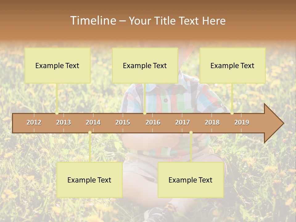 Healthy Fun Face PowerPoint Template