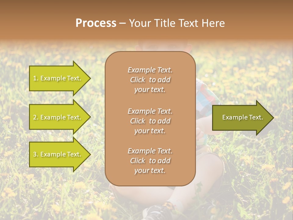 Healthy Fun Face PowerPoint Template