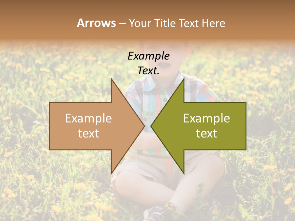 Healthy Fun Face PowerPoint Template