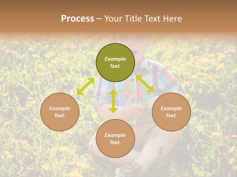 Healthy Fun Face PowerPoint Template