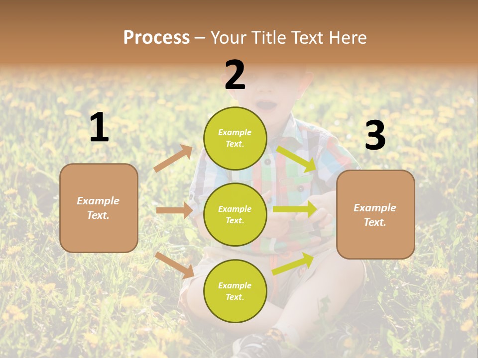 Healthy Fun Face PowerPoint Template