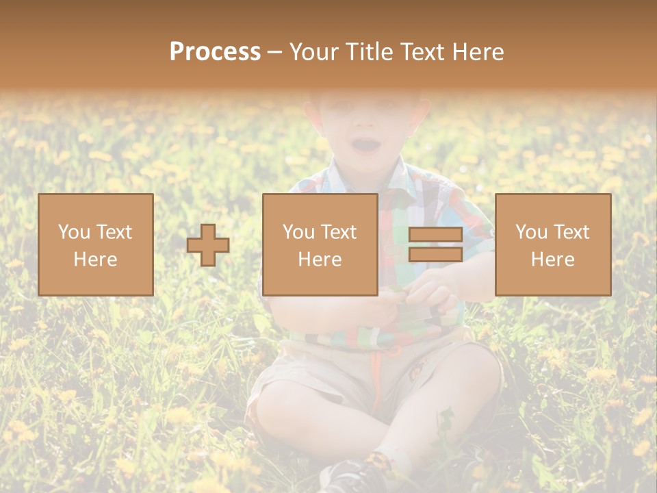 Healthy Fun Face PowerPoint Template