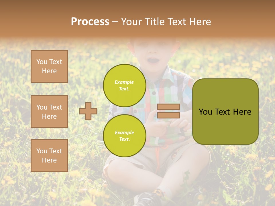 Healthy Fun Face PowerPoint Template