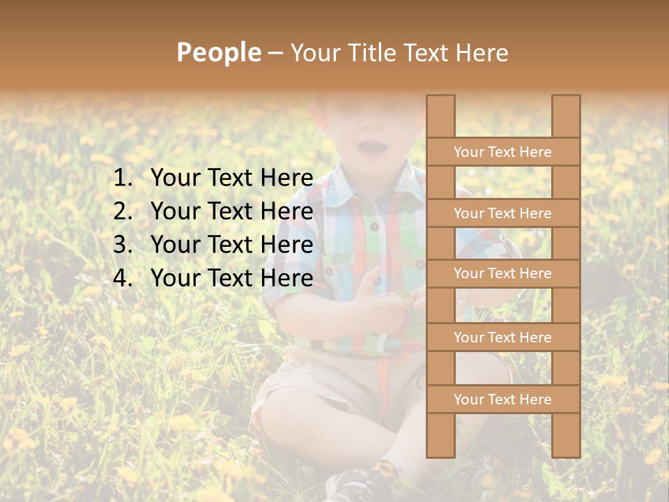 Healthy Fun Face PowerPoint Template