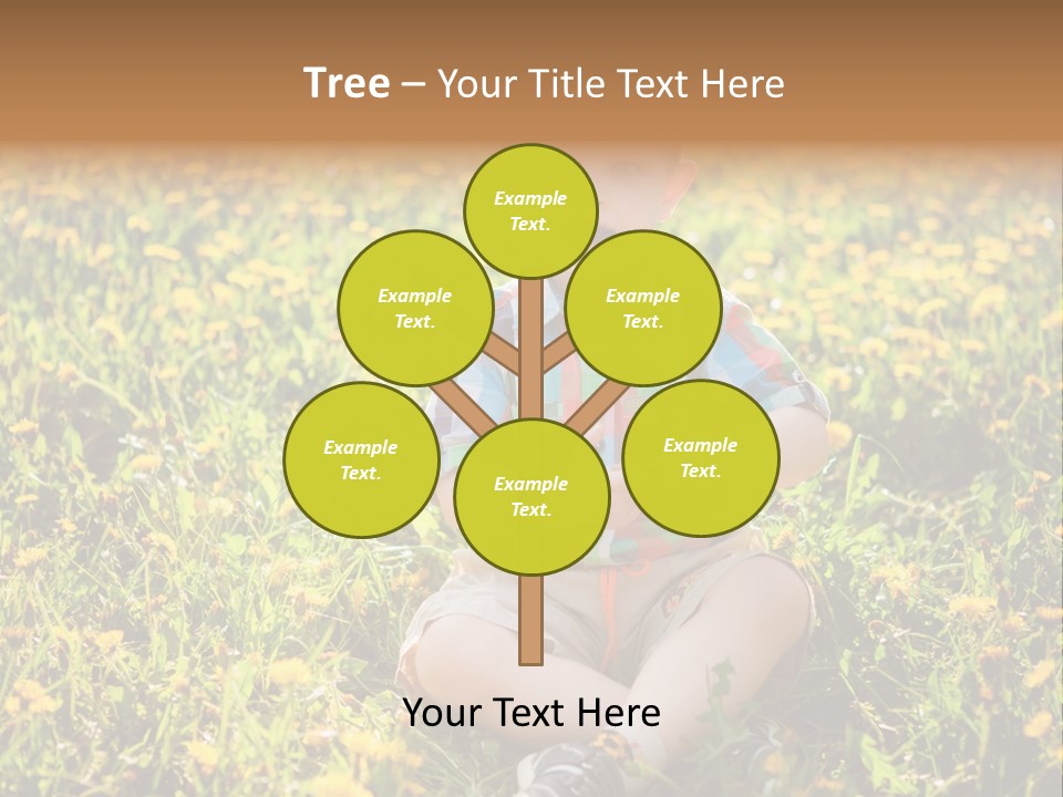 Healthy Fun Face PowerPoint Template