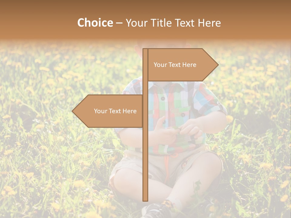 Healthy Fun Face PowerPoint Template