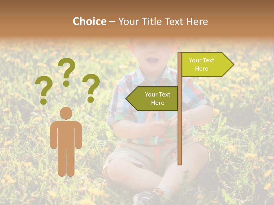 Healthy Fun Face PowerPoint Template