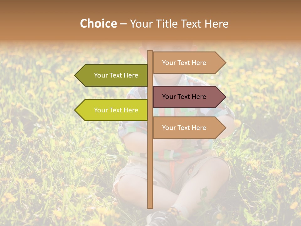 Healthy Fun Face PowerPoint Template