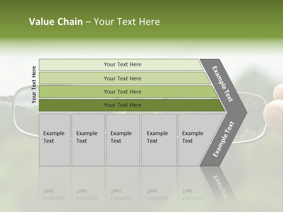 Sky Blur Shortsighted PowerPoint Template