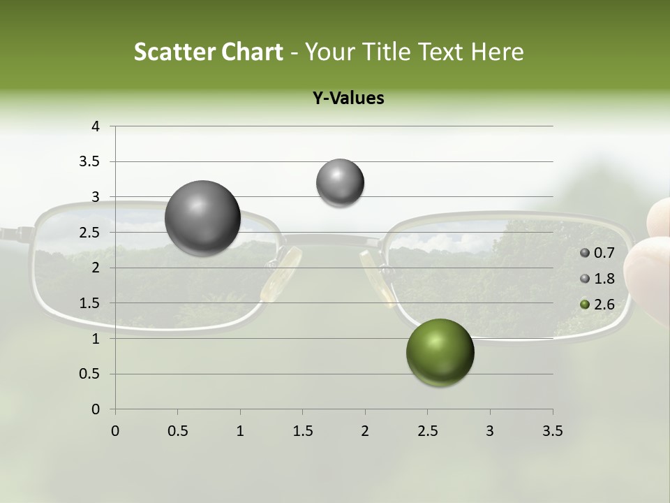 Sky Blur Shortsighted PowerPoint Template