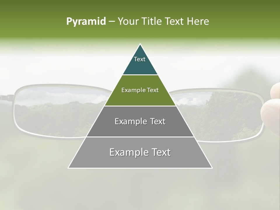 Sky Blur Shortsighted PowerPoint Template