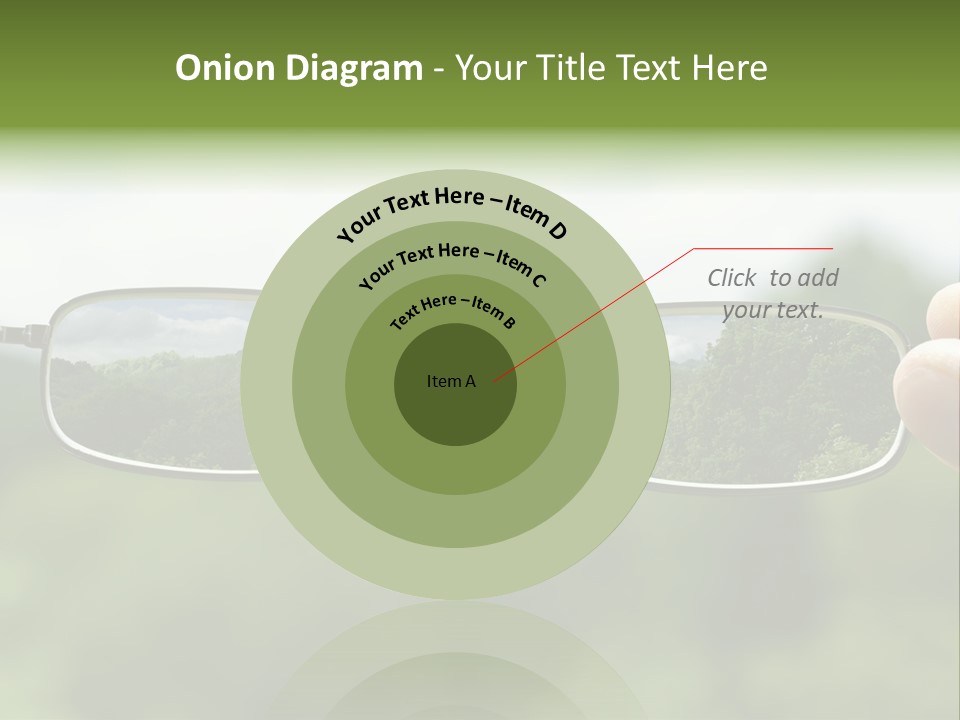 Sky Blur Shortsighted PowerPoint Template