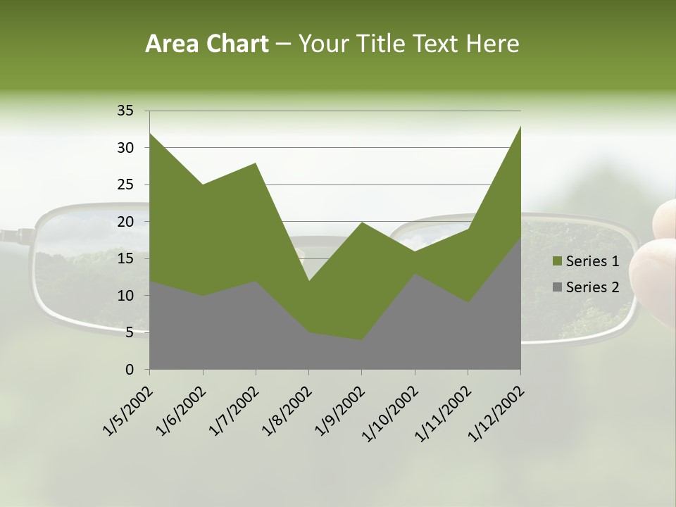 Sky Blur Shortsighted PowerPoint Template