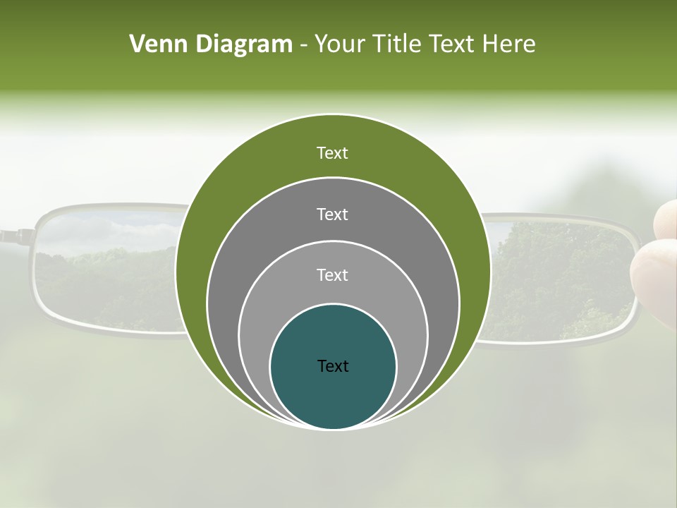 Sky Blur Shortsighted PowerPoint Template