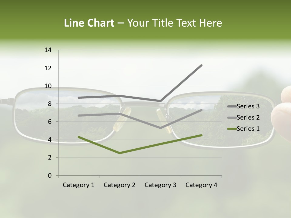 Sky Blur Shortsighted PowerPoint Template