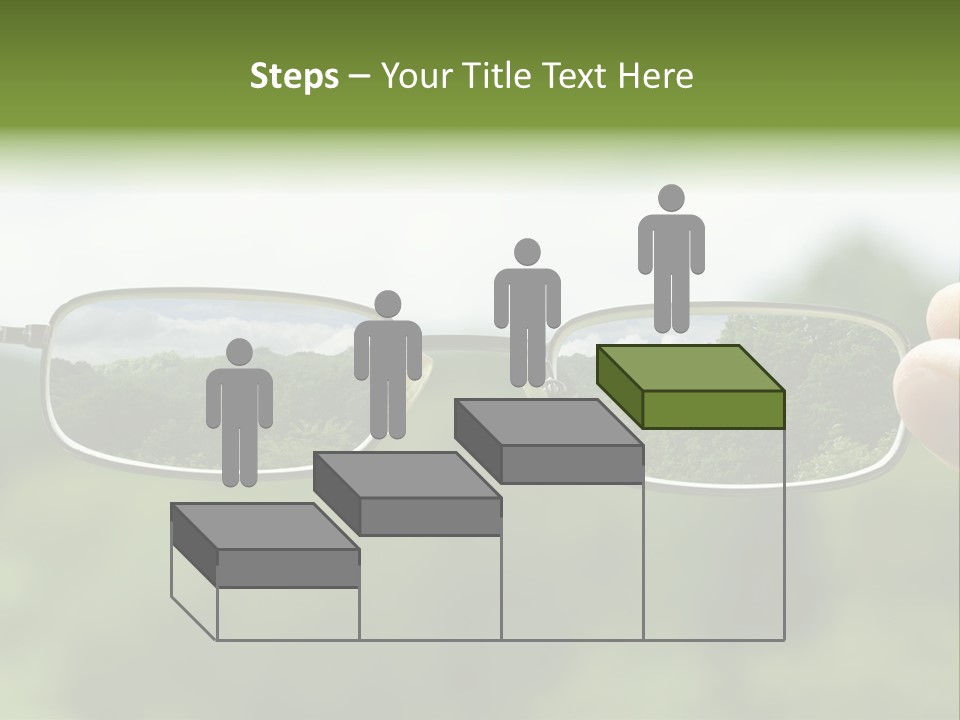 Sky Blur Shortsighted PowerPoint Template