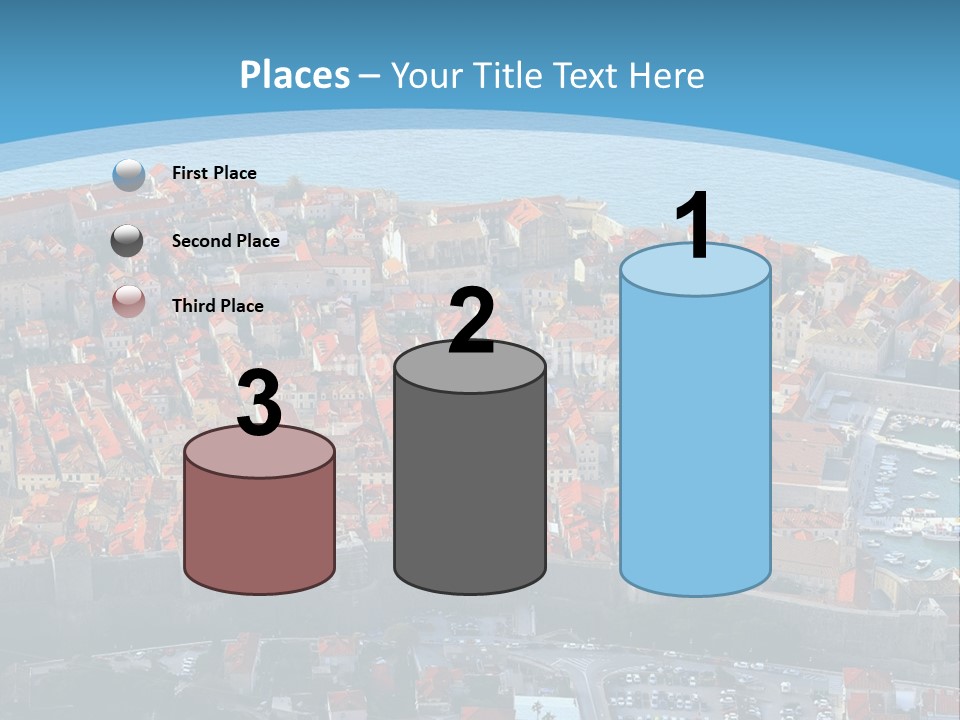 Ship Town Harbor PowerPoint Template