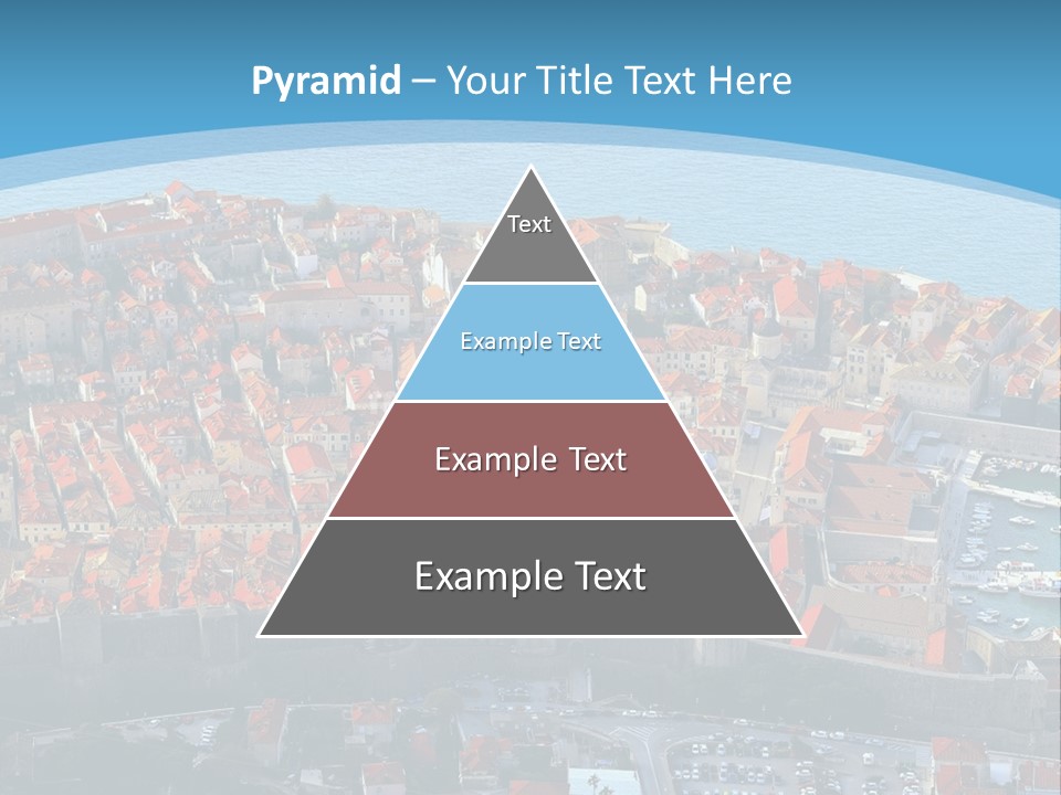 Ship Town Harbor PowerPoint Template
