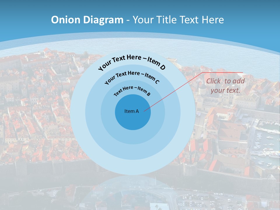 Ship Town Harbor PowerPoint Template
