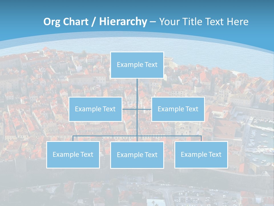 Ship Town Harbor PowerPoint Template