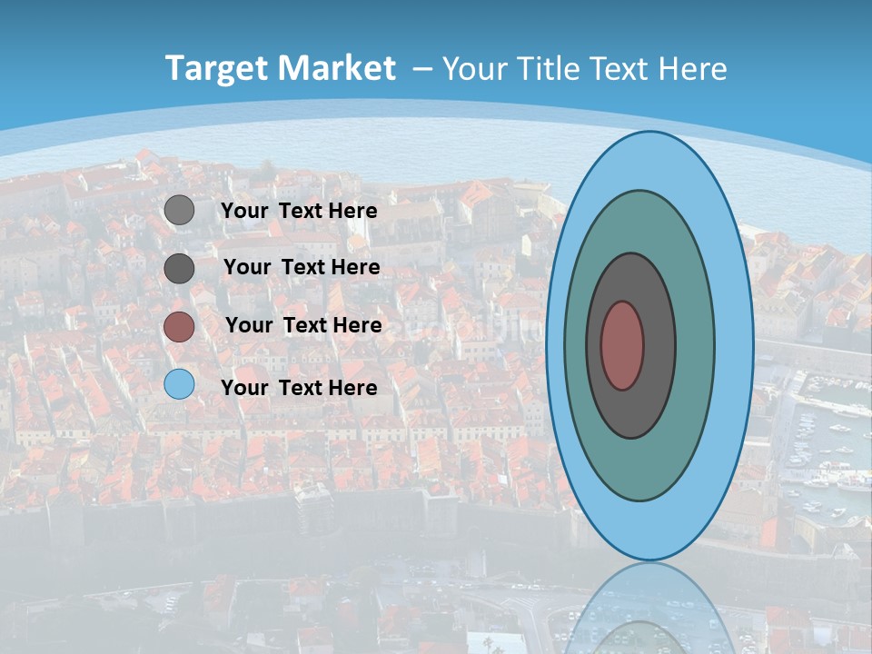 Ship Town Harbor PowerPoint Template