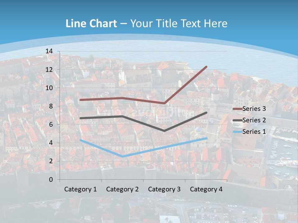 Ship Town Harbor PowerPoint Template