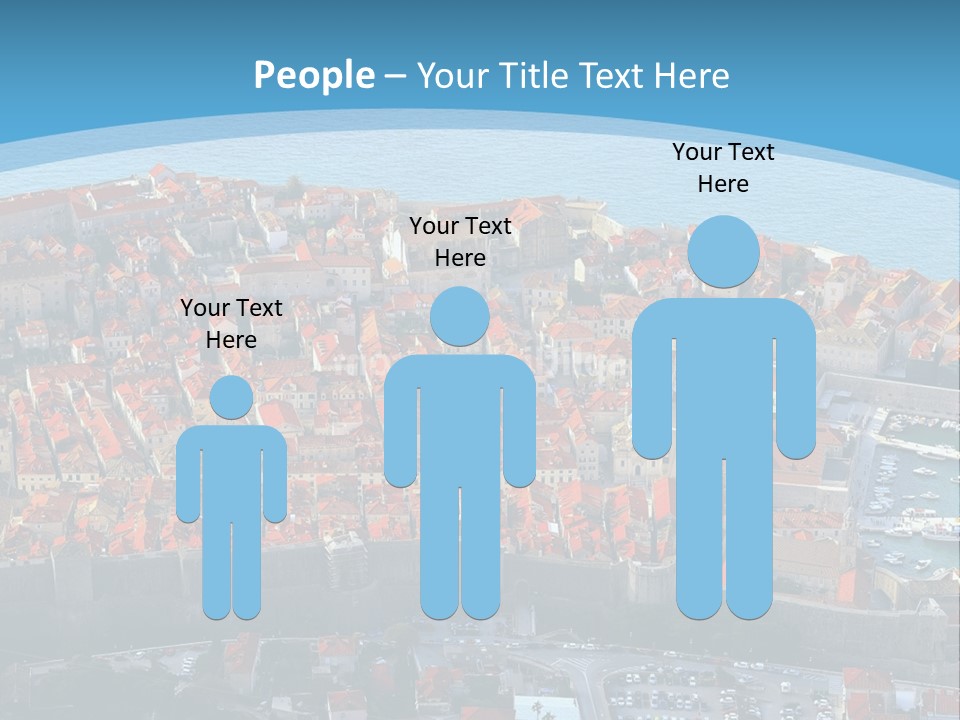 Ship Town Harbor PowerPoint Template