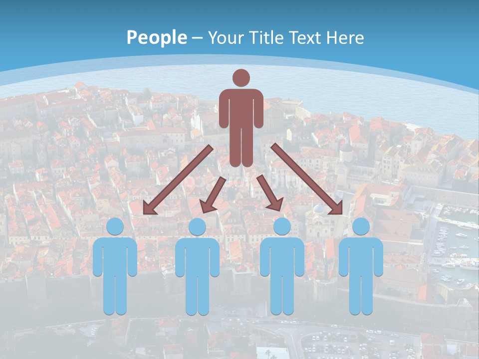 Ship Town Harbor PowerPoint Template