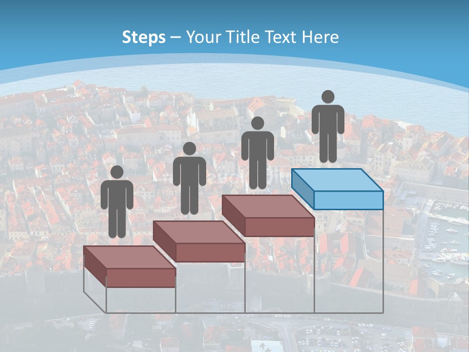 Ship Town Harbor PowerPoint Template