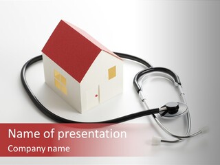 Earthquake Mortgage Structure PowerPoint Template