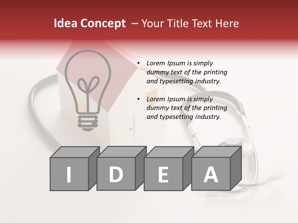 Earthquake Mortgage Structure PowerPoint Template