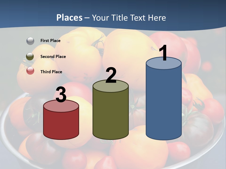 Vegetables Organic Vibrant PowerPoint Template