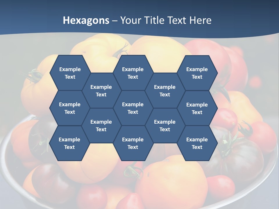 Vegetables Organic Vibrant PowerPoint Template