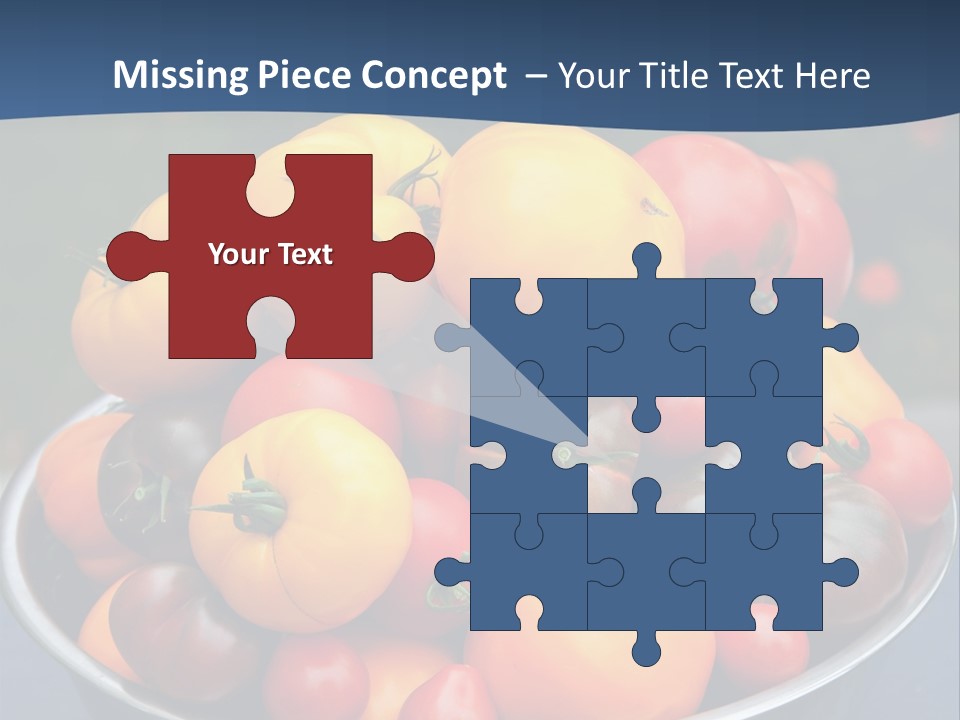 Vegetables Organic Vibrant PowerPoint Template