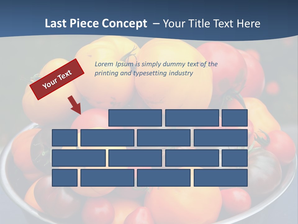 Vegetables Organic Vibrant PowerPoint Template