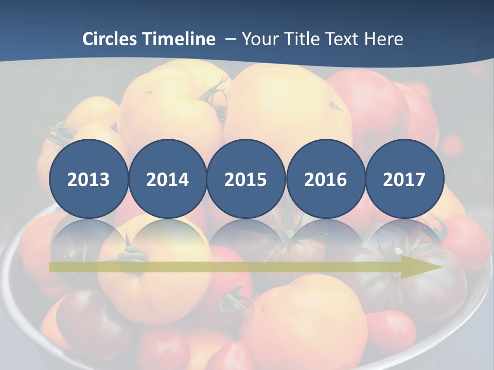 Vegetables Organic Vibrant PowerPoint Template