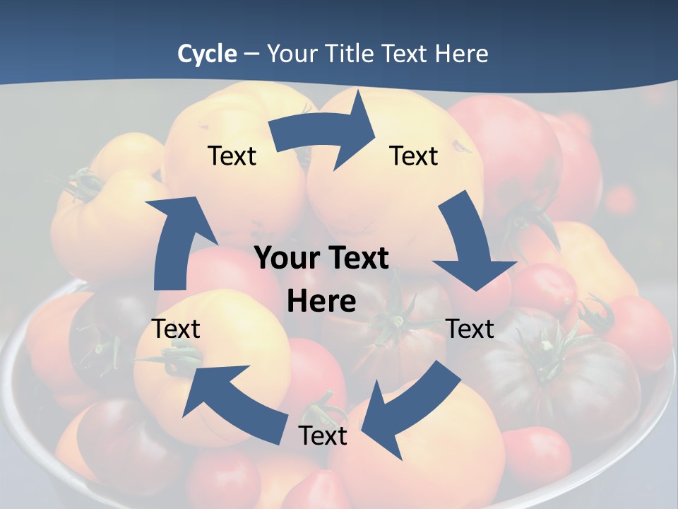 Vegetables Organic Vibrant PowerPoint Template