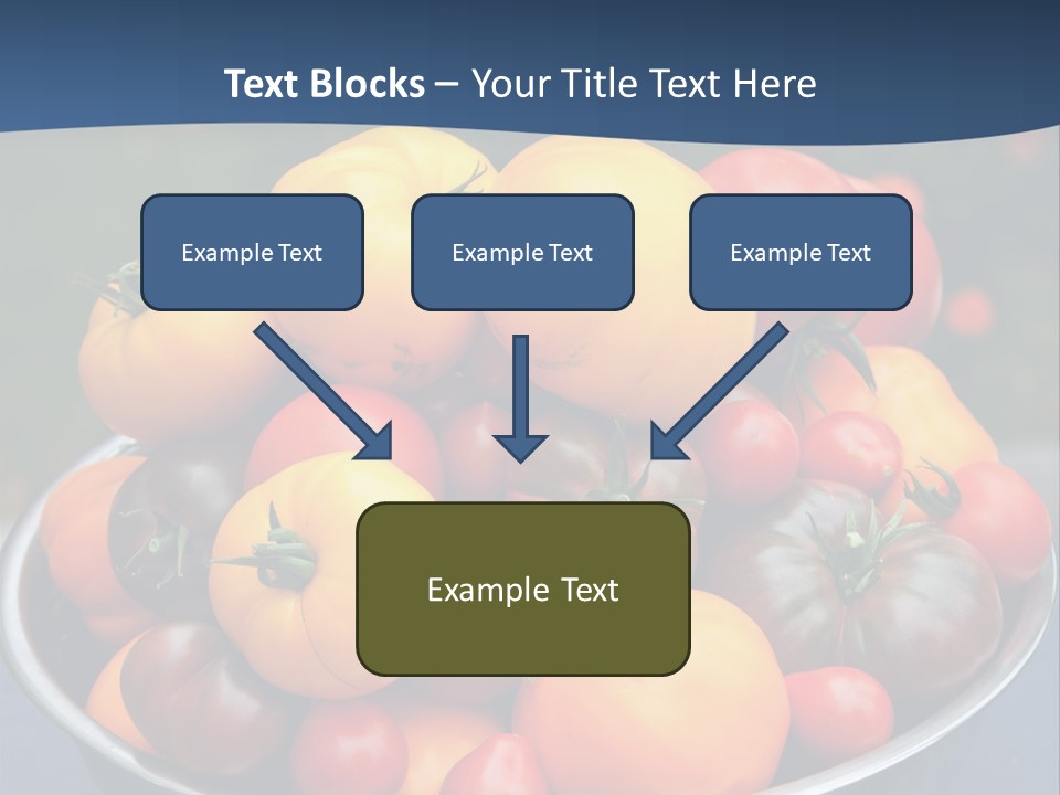 Vegetables Organic Vibrant PowerPoint Template