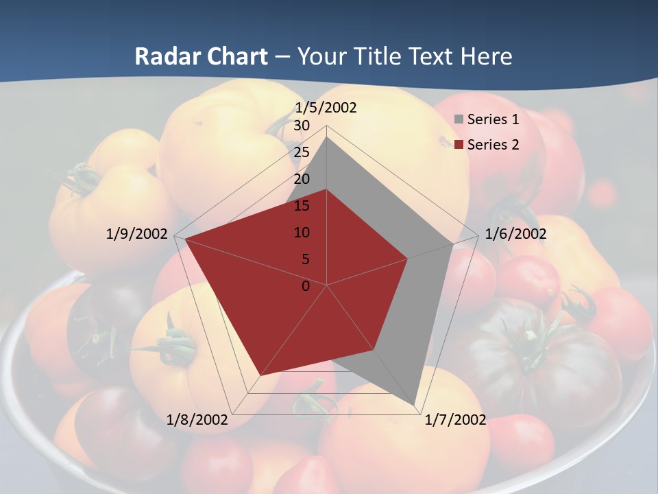 Vegetables Organic Vibrant PowerPoint Template