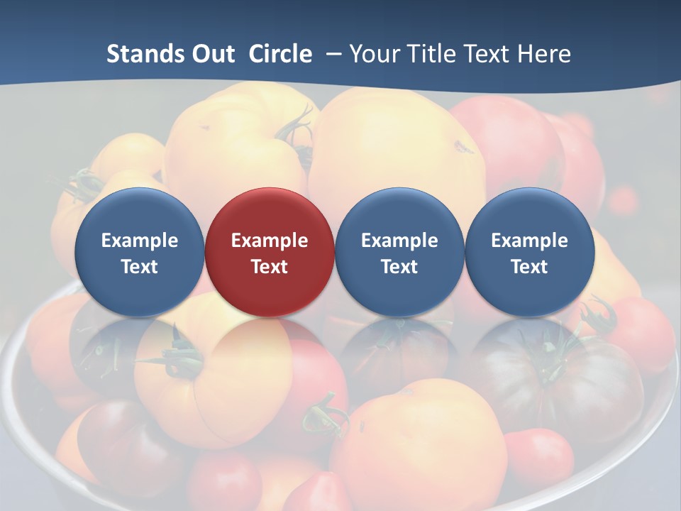 Vegetables Organic Vibrant PowerPoint Template