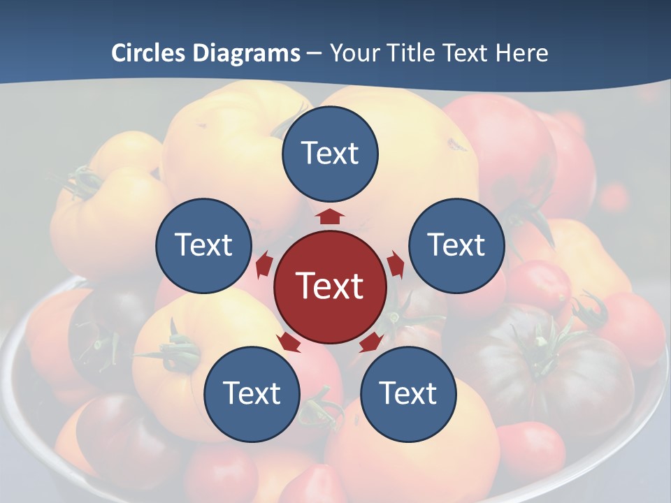 Vegetables Organic Vibrant PowerPoint Template